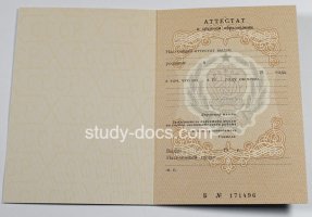 Аттестат за 11 класс до 1994 в Екатеринбурге